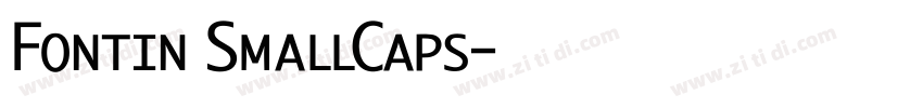 Fontin SmallCaps字体转换 Fontin SmallCaps字体转换